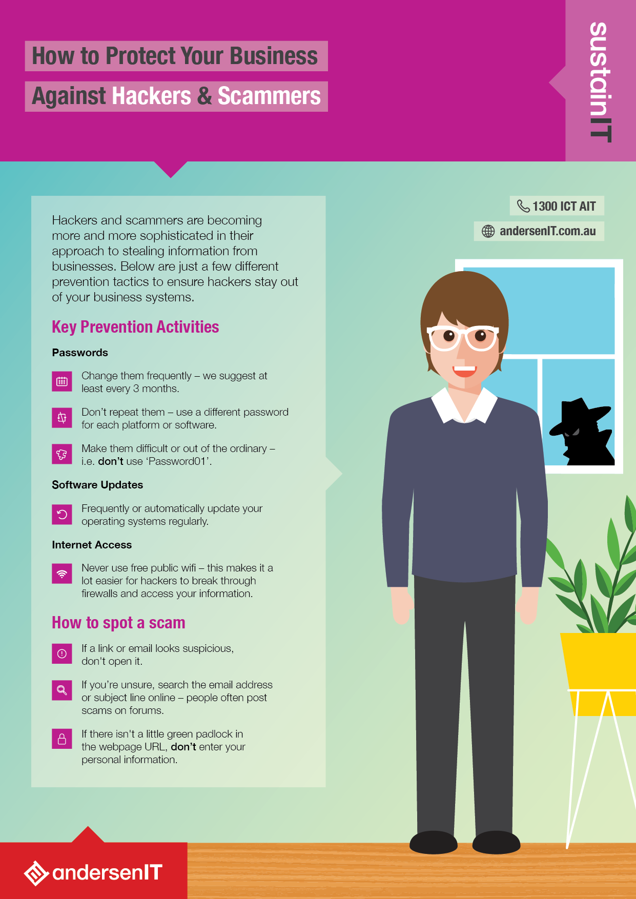How to Protect Your Business Against Hackers & Scammers