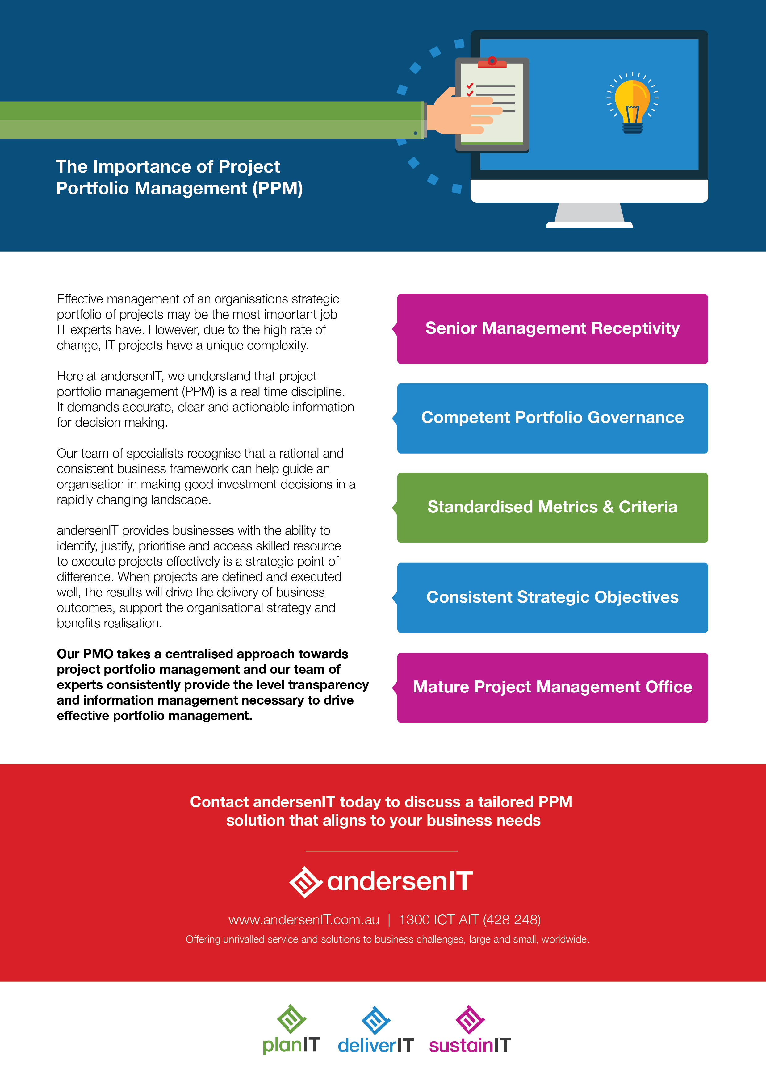 The Importance of Project Portfolio Management (PPM) – Infographic