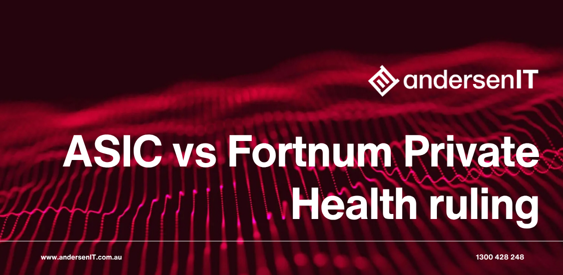 ASIC vs Fortnum Private Health ruling